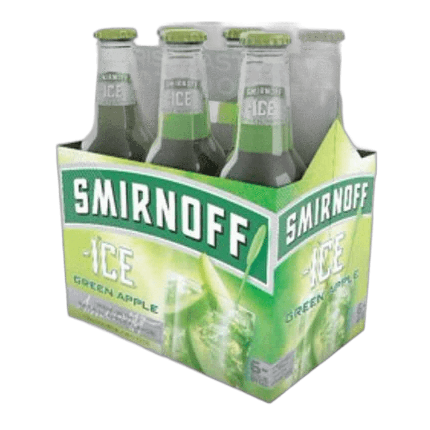 SMIRNOFF ICE GREEN APPLE (6PK 11.2OZ BTL)